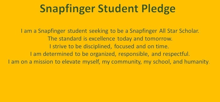 Student Pledge